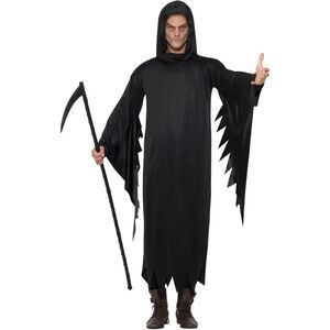 Smiffys Unisex Adult Screamer Costume / Black